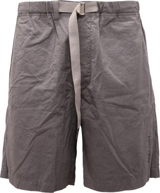 Kenzo Bermuda Shorts met Elastische Tailleband - Heren - Korte Broeken - Grijs - L - Korte Broeken