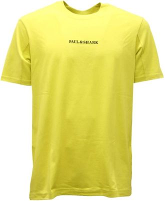 Paul & Shark Paul & Shark, T-Shirts, male, Green, Size: XS Maglia 1438Ah