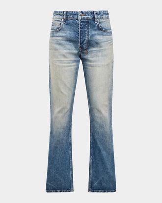 Ksubi Men & apos;s Bronko Portland Faded Denim Bootcut Jeans