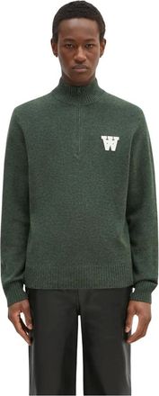 Wood Wood Uomo, Maglie, Verde, M, new