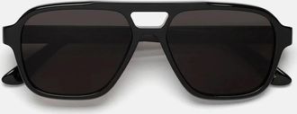 Retro Superfuture Sunglasses Maneval Black Pez Black/Black Unisex