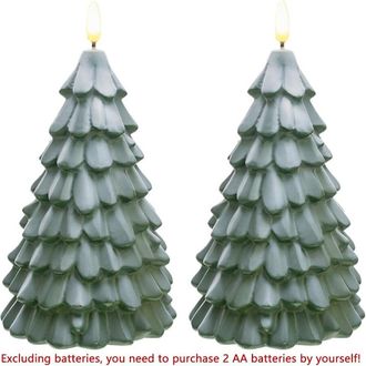 OEM Mini Luz Nocturna Led Con Forma De &Aacute;rbol De Navidad: Luz Led C&aacute;lida, Ideal Para Dormitorios, Residencias Estudiantiles Y Salas De Estar