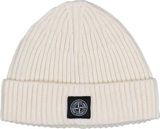 Stone Island Full Rib Rws Wool Beanie