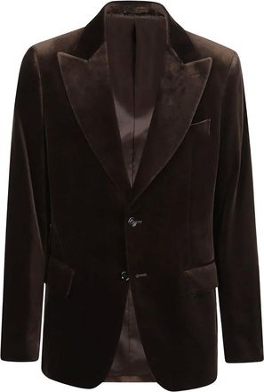 Lardini Kostuums, Heren, Bruin, XL, Formal Blazers