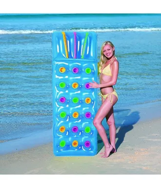 Trade Shop Trade Shop - Colchoneta Inflable Individual Para Piscina 188x71cm