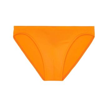 HOM Mens Swim Micro Brief Swimming Trunks In Orange