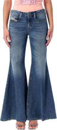 Diesel Blue Flared Jeans
