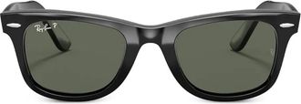 Ray-Ban Occhiali da sole Wayfarer squadrati - Nero