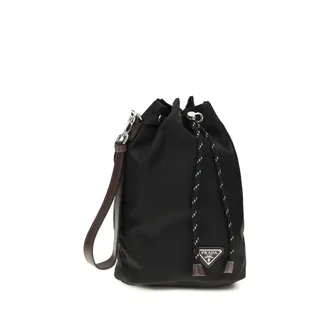 Prada Mens Black Recycled Polyamide Accessories