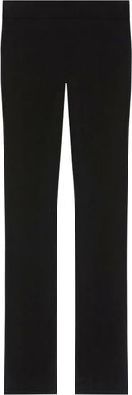 Courrèges bootcut interlock trousers - Black