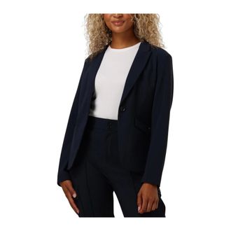 Mos Mosh MOS Mosh, Jassen, Dames, Blauw, XL, Elegante Izzy Blazer voor Vrouwen