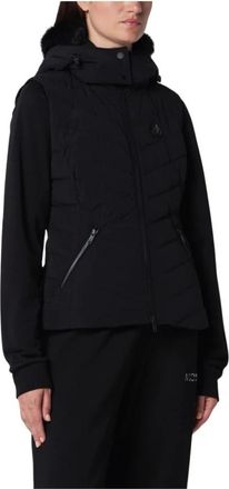 Moose Knuckles Elora Down Vest - Jackets - Mujer - Negro - XS