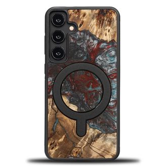 OEM Funda Bewood Unique Para Samsung Galaxy S24 Plus - Planetas - Plut&oacute;n Con Magsafe