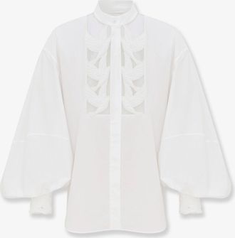 Zimmermann Camicia Luna Applique in cotone - ZIMMERMANN - gender_Woman