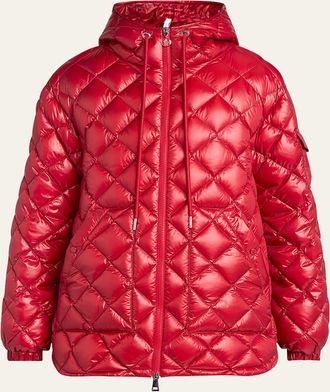 Moncler Short Padded Down Jacket