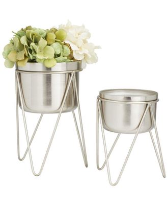 CosmoLiving by Cosmopolitan Cosmoliving By Cosmopolitan Set Of 2 Planters