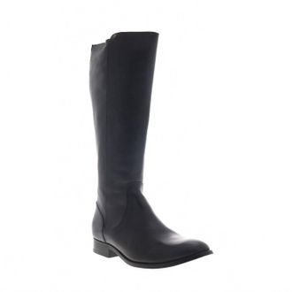 Frye Womens Leather Zipper Casual Dress Boots In Black