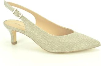 Peter Kaiser Schoenen, Dames, Geel, 38 EU, Glitter Vg.+ Tip Stijlvol Model