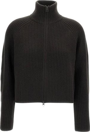 Lisa Yang Giacca-cardigan - female - Lisa Yang - Cashmere Knitwear - Green - XS - Knitwear