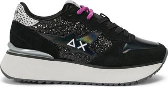 Sun 68 Big Stargirl Glitter - Dames - Sneakers - Zwart - 37 EU - Schoenen