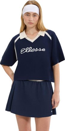 Ellesse Dames Brunelli Gebreide Polo Shirt (Marineblauw)
