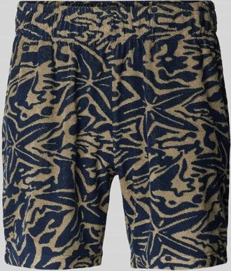 Only & Sons Regular Fit Shorts aus Frottee in Dunkelblau, Größe XXL