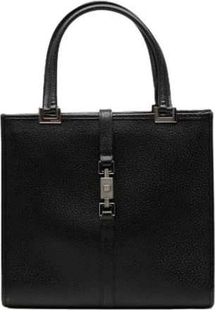Gucci Pre-owned Jackie Handtas - Dames - Vintage Handtas - Zwart - ONE Size - Leer - Vintage