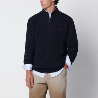 Polo Ralph Lauren Hunter Navy wool and cashmere sweater