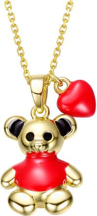 Rachel Glauber 14K Plated Pendant Necklace
