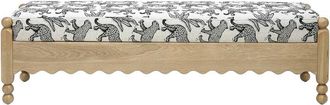 TOV Furniture Tov Furniture Thelma Leopard Jacquard Bench