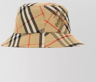 Burberry check bucket hat