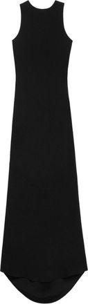 Ami bias-cut maxi dress - women - Acetate/Viscose - 34 - Black