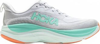 Hoka One One Womens Skyflow Running Shoes In Cosmic Grey / Seafoam