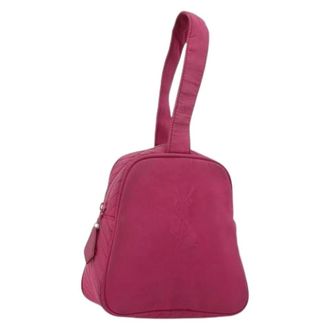 Saint Laurent Pre-owned Vintage Hand Bag - Dames - Pre-owned - Roze - Maat: ONE Size Leer
