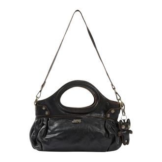Miss Sixty Tassen, Dames, Zwart, ONE Size, Leer, Gedistressed Handtas