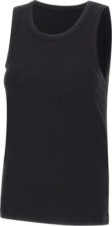 Entire studios Sheer Tank - Dames - Tops zonder mouwen - Zwart - L - Katoen - Tops
