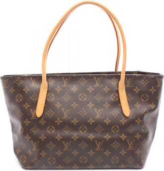 Louis Vuitton Brown Monogram Monogram Leather Tote Bag (Pre-Owned)