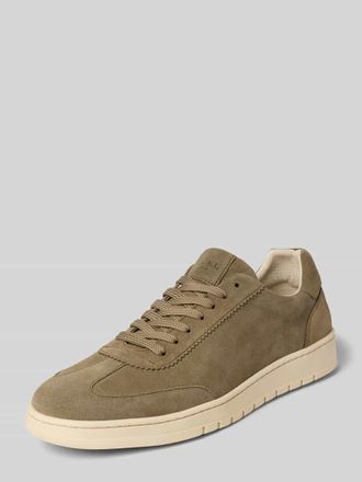 Digel Sneaker mit Label-Detail in Oliv, Gr&ouml;&szlig;e 40