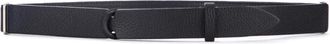 Orciani Nobuckle Micron Riem - Heren - Riemen - Zwart - ONE Size - Leer - Accessoires