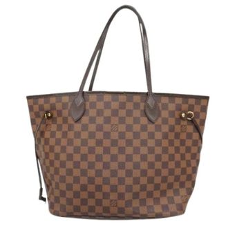 Louis Vuitton Pre-owned Tote Bags, female, Brown, Size: ONE SIZE Pre-owned Neverfull MM Tote Bag