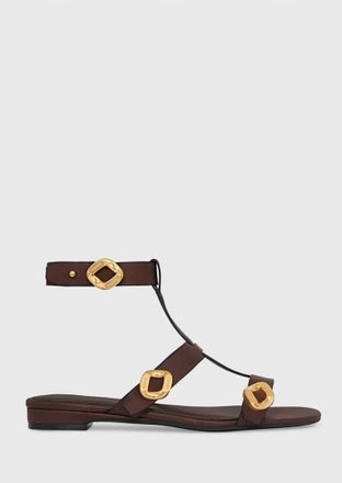 Rebecca Minkoff Womens G Gladiator Sandal In Brunette