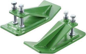 OEM Protector De Cuchar&oacute;n De Tractor 2 Piezas Protector De Cubo Para Tractor De Acero Con Tuercas Y Pernos Accesorio Para Cuchar&oacute;n Para Nieve, Remoci&oacute;n De