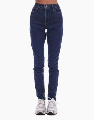 Levi's Womens Five Pocket Skinny Jeans - Navy - Size: 32 l32