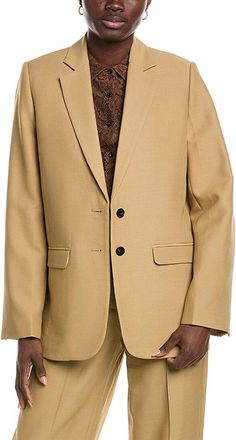 Co Co Boxy Wool-Blend Blazer