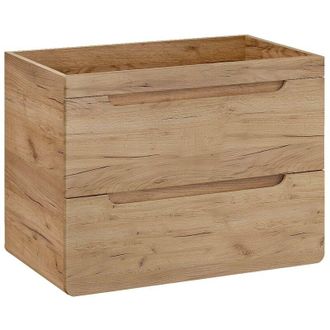 Vente-Unique Mobile sotto lavabo sospeso 80 cm Naturale - ARUBA