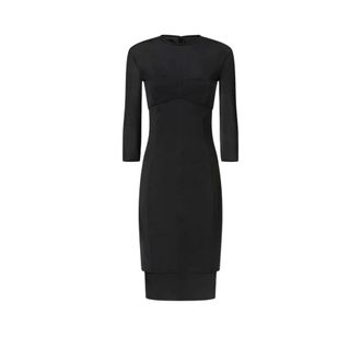 Pinko Pinko, Kleedjes, Dames, Zwart, M, Nylon, Giostra Dress