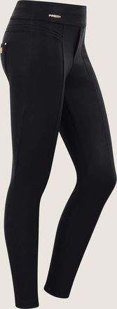 Freddy Leggings FREDDY Leggings NOWY2MF412REC, Damen, Gr. XXL, EURO, schwarz, Obermaterial: 85% Polyester PES. 15% Elasthan EL., Hosen Leggings
