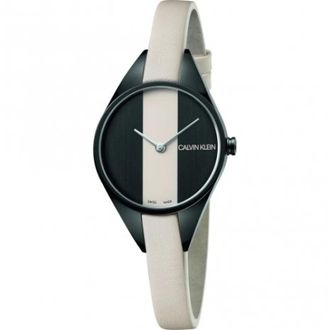 Calvin Klein Elegante Quartz Horloge - Dames - Horloges - Wit - ONE Size - Accessoires