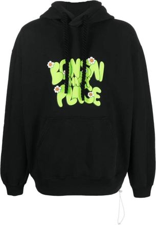 BONSAI Hoodies - Heren - Hoodies - Zwart - L - Katoen - Hoodies & sweatvesten