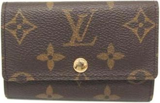 Louis Vuitton Pre-owned Canvas Sleutelhanger - unisex - Vintage Accessoires - Bruin - ONE Size - Vintage